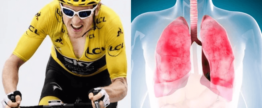 تنفس صحیح و تقویت ریه و قلب در دوچرخه‌سواری